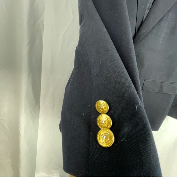 Lauren Ralph Lauren Navy Blue Blazer Sport Coat - Picture 5 of 8